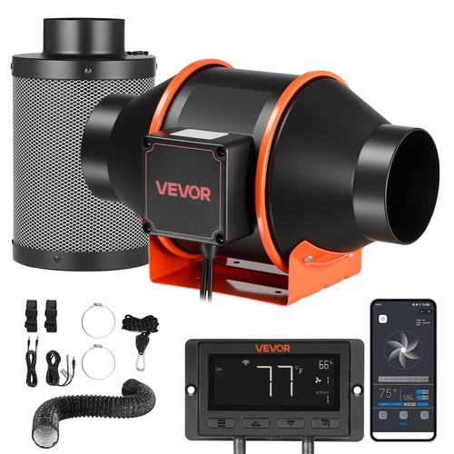 Vevor inline duct fan - inline, kit