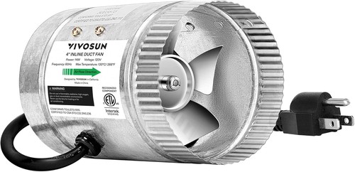 Vivosun 8 inline fan - inline,